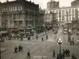 Framed Print Picture of Pioneer Square in Seattle, circa 1915