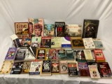 Nice collection of hardcover / paperback books: fiction/ non fiction, Stephen King, Shirley Temple