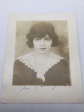 Autographed Headshot of Actress Ann Pennington