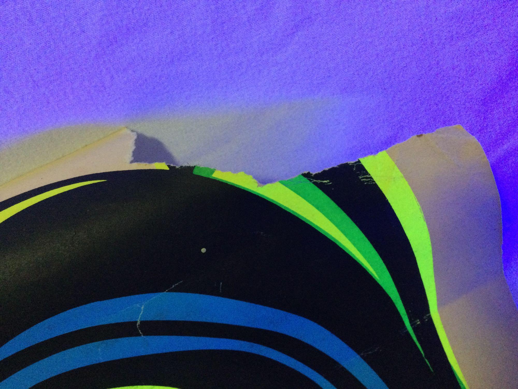 Vintage 70s RARE blacklight poster, PP-125T LOVE | Proxibid