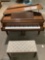 Vintage Chickering Grand Piano w/ bench and cover. Nice condition.