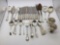 Set of antique sterling silver flat ware / some assorted mostly 1913 / 2335.4 grams