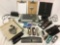 Huge lot of office supplies; staplers, paper cutters, tape dispensers, pencil sharpener, hole punch