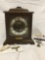 Seth Thomas - Legacy IV wood case mantle clock w/ key / paperwork, dedication plaque