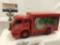 RARE Danbury Mint 1950s Holiday COCA-COLA replica diecast delivery truck w/ Coke cases