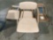 4 pc. lot of vintage metal folding chairs: Hamilton - Skylaire with vinyl seats, nice condition