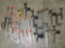 19 pc. lot of clamps / grips; Quick-Grip Bar Clamp, mini bar clamp, c-clamps and more.