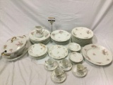 Lot of 48 pieces of vintage Haviland & Co. French limoges, see pics.