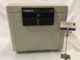 Sentry 1170 Fire safe w/ 2 keys, approx 15 x 11 x 14 in.