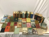 Huge lot of vintage books, mostly hardcover:Charles Dickens, Louisa M. Alcott, Alfred Tennyson