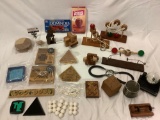 Large lot of vintage / modern 3D puzzles, mind games, IQ Testers, peg games and more.