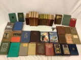 Lg. lot of antique books: Rudyard Kipling, Pinocchio, Jane Austen, Henry Van Dyke, the wind in the