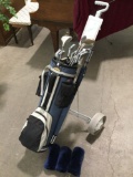 Northwestern 11 pc. Golf club set w/ Mitsushiba PS-1 putter & Bennington golf bag on Prokennex