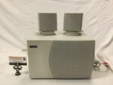 Altec Lansing multimedia computer speaker system powered w/ subwoofer