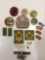 Collection of vintage Boy Scouts of America BSA scout merit badges/patches.