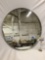 IKEA - Grundtal round mirror, shows wear, approx 28 x 1 in.