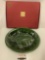 Lenox - For The Holidays Rustic Pine Platter w/ box, approx 16 x 13 in.