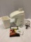 The Juiceman electric juicer w/ booklet/cassette, tested/working, approx 10 x 13 x 7 in.