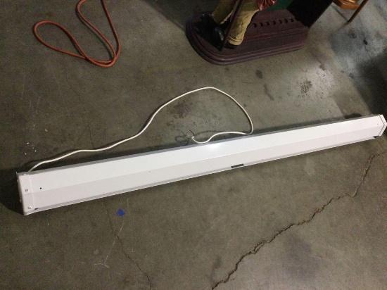 Da-Lite Projection Screens , cord has been cut, sold as is, approx 78 x 6 x 5 in.