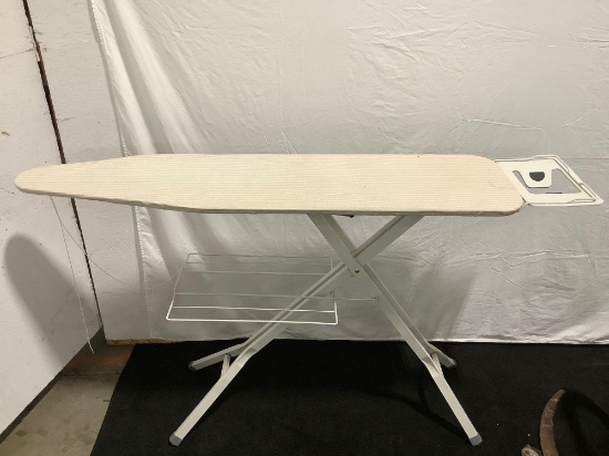 Ironing board, w/ folding metal frame, approx 15 x 63 in.
