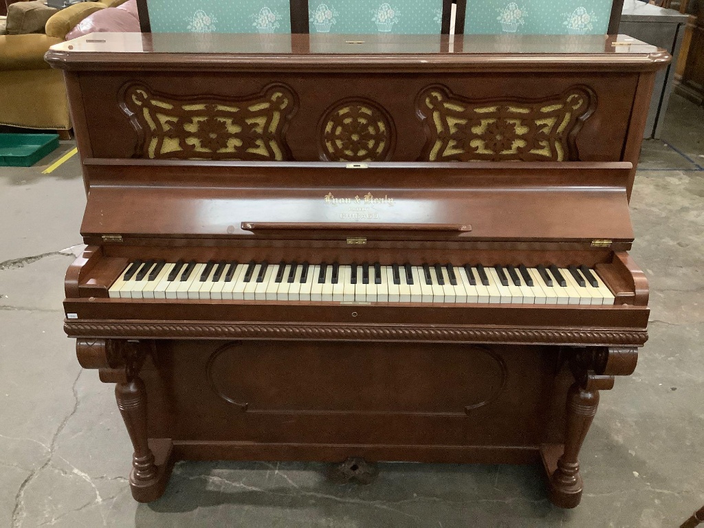 Vintage Lyon & Healy piano, patented Feb. 26th 1878 Chicago, USA | Online  Auctions | Proxibid