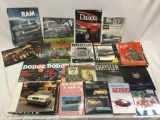 Large lot of automotive catalogs, books, magazines; Dodge, Cadillac, Trucks, Chilton - Chrysler and