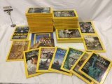 Lot of over 60 issues of National Geographic magazine, some w/ hologram covers, specials.