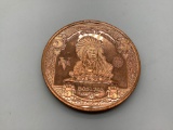 RARE 1 oz. .999 copper round commemorating 1899 silver certificate five dollar bill