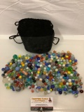 Bag of toy marbles , many styles, see pics.
