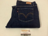 LEVIS 518 Straight ladies denim jeans, size 13, nice used condition.