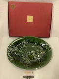 Lenox - For The Holidays Rustic Pine Platter w/ box, approx 16 x 13 in.