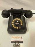 Grand Phone vintage rotary style landline push button telephone , untested, sold as is, approx 11 x