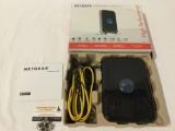Netgear N600 Wireless Dual Band Router, used in box , approx 12 x 10 x 3 in.