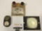 3 pc. lot of vintage Film / movie equipment: Craig Movie Supply Co. splicer, large dome glass lens