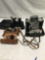 Vintage Argus 35mm , Polaroid 101 land camera and pair of Jason binoculars