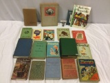 Lot of vintage hard cover books, children?s, Wizard of Oz Waddle Book, Shel Silverstein and more