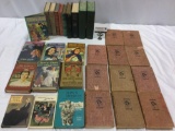 Lot of vintage hard cover books featuring Nurse character fiction series: Cherry Ames, Sue Barton,