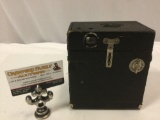 Antique Kewpie box camera, sold as is, approx 5 x 6 x 4 in.