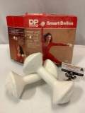 DP Smart Belles vintage exercise hand weights with original box.