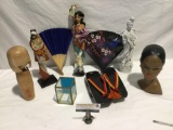 Lot of assorted Asian themed collectables