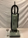 Dirt Devil Featherlite vacuum cleaner, tested/working, approx 13 x 13 x 43 in.