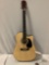 Glen Burton acoustic guitar model no. GA41-MD101C-NT, Needs strings, sold as is.