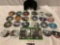Collection of 24 Microsoft XBOX ONE video game discs in binder, 2 w/ case. HALO, GTA 4, Tomb Raider