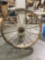 Antique wagon wheel in good condition