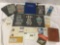 Large stamp collectors lot: The Ambassadors Album - Postage Stamps of the World book, loose /affixed