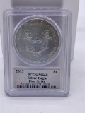 2013 PCGS graded MS69 first strike Silver eagle