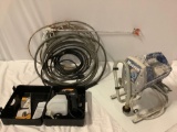 Lot of paint sprayers w/ hoses: Wagner electronic pro duty power painter, Graco- Magnum XR5 Power