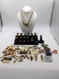 Huge selection of nice estate jewelry, rings , necklaces, earrings, vintage brooches