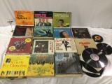 Huge lot of vintage vinyl Lp phonograph records: cvocalists, country, comedy, polkas, more. Large