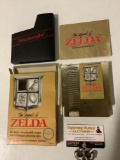 Vintage NES Nintendo video game cartridge The Legend of ZELDA w/ RARE box, booklet, sleeve.
